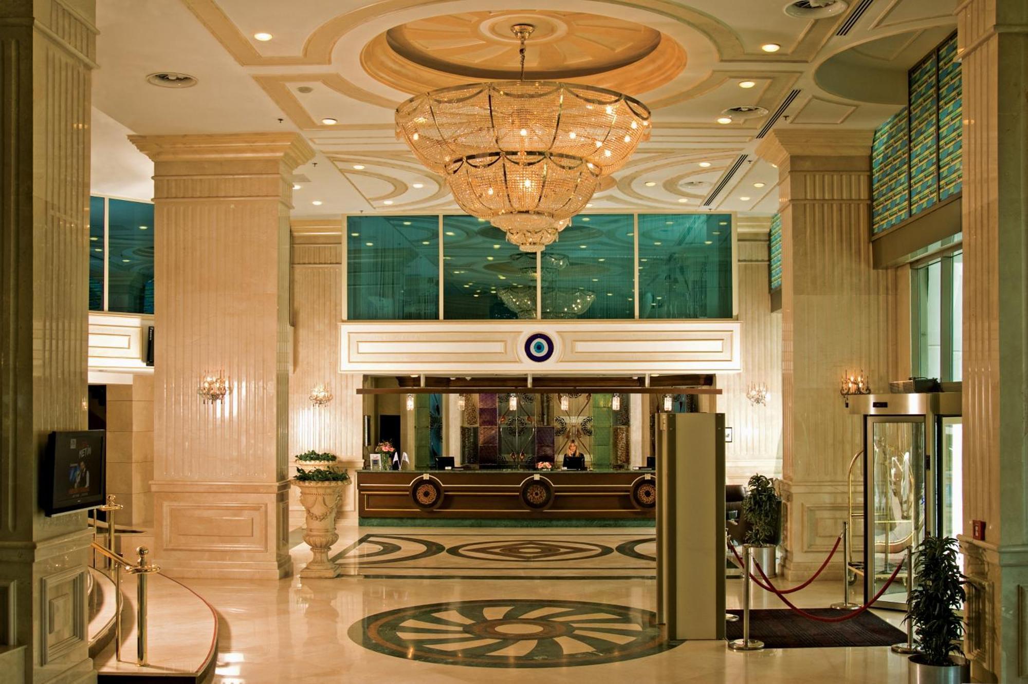 Eser Premium Hotel & Spa Büyükçekmece Eksteriør bilde Lobby