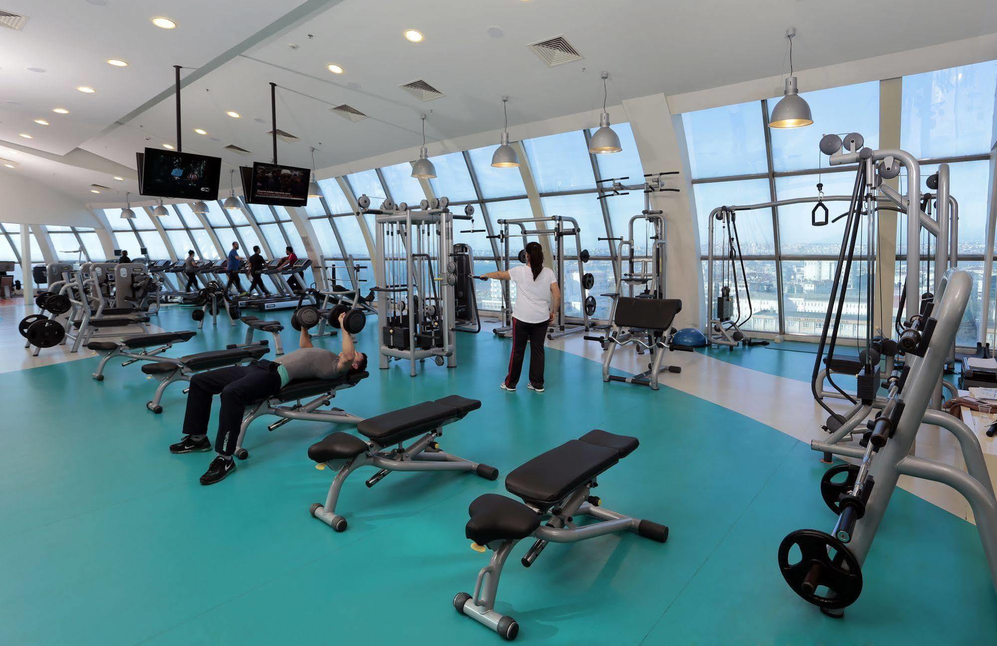 Eser Premium Hotel & Spa Büyükçekmece Eksteriør bilde The gym at the University of Westminster
